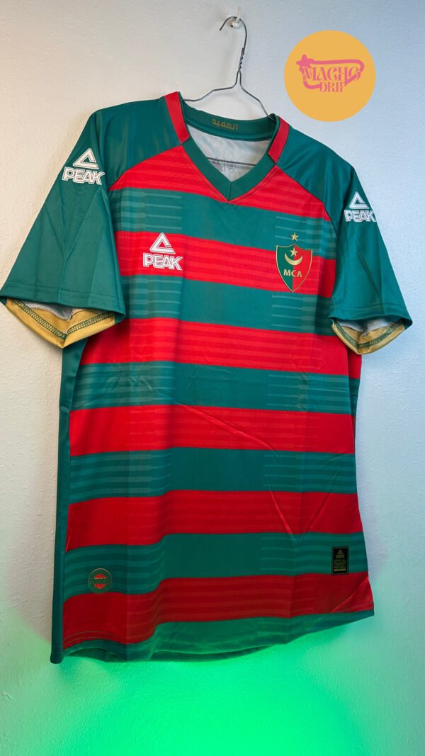 Maillot de foot MCA rouge et  vert